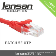 LANSAN el mejor precio utp cat5e 8P8C Cable del remiendo Cable 4P 24AWG